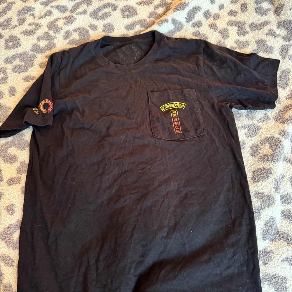 Authentic Chrome Hearts Black Short Sleeve